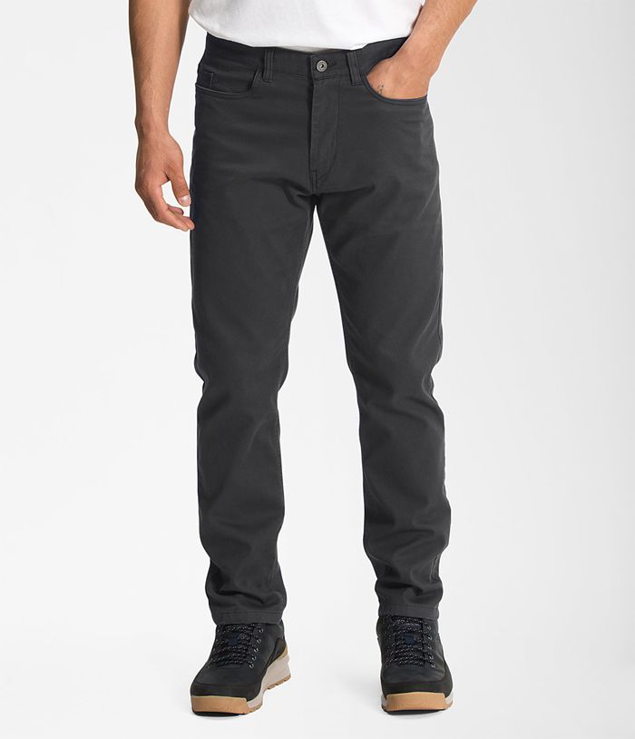 The North Face Mens Pants 5-Pocket Bedford Corduroy 520RCPJYE - Dark Grey